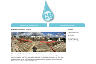 cb-meisterbetrieb.de - Klimaanlagenbauer Emden