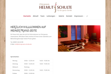 chiropraxis-schulte.de - Masseur Papenburg