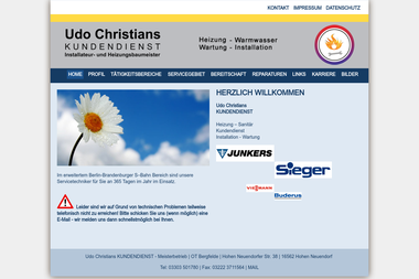 christians-kundendienst.de - Wasserinstallateur Hohen Neuendorf