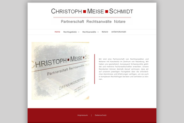 christoph-meise-schmidt.de - Unternehmensberatung Ratzeburg