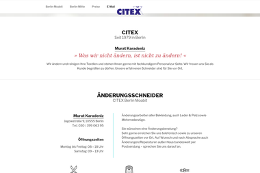 citex.de - Schneiderei Berlin