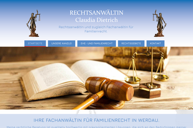 claudia-dietrich.de - Anwalt Werdau