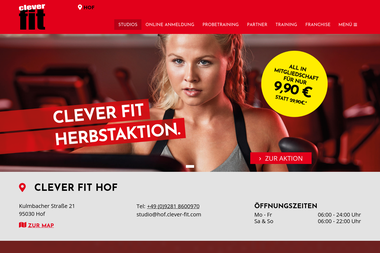 clever-fit.com/fitness-studios/clever-fit-hof.html - Personal Trainer Hof