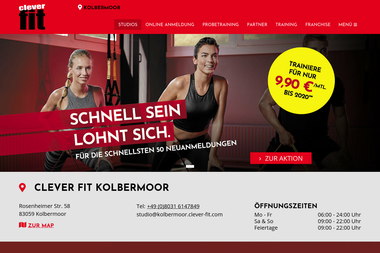 clever-fit.com/fitness-studios/clever-fit-kolbermoor - Selbstverteidigung Kolbermoor