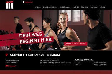 clever-fit.com/fitness-studios/clever-fit-landshut-premium - Personal Trainer Landshut