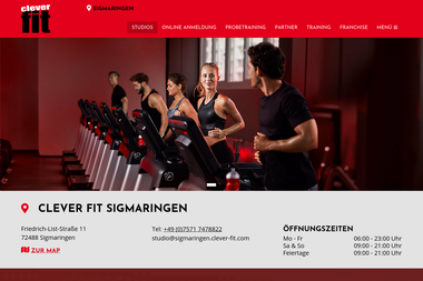 clever-fit.com/fitness-studios/clever-fit-sigmaringen.html - Personal Trainer Sigmaringen