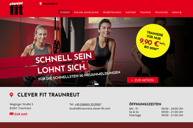 clever-fit.com/fitness-studios/clever-fit-traunreut.html - Personal Trainer Traunreut