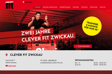 clever-fit.com/zwickau - Personal Trainer Zwickau
