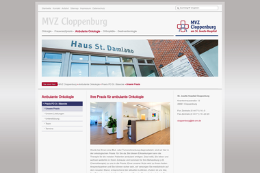 cloppenburg-mvz.de/ambulante-onkologie/praxis-pd-dr-baesecke/unsere-praxis.html - Dermatologie Cloppenburg