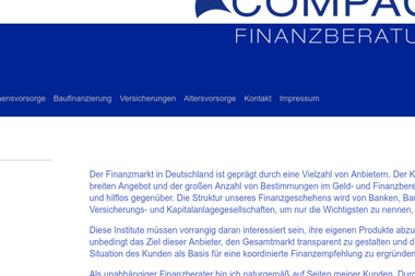 compact-finanzberatung.de - Finanzdienstleister Hattersheim Am Main