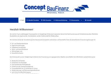conceptbaufinanz.de - Finanzdienstleister Bad Driburg
