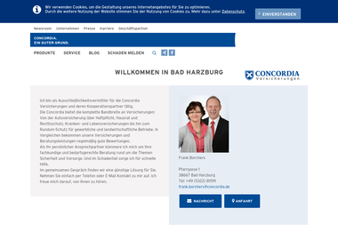 concordia.de/frank-borchers - Versicherungsmakler Bad Harzburg