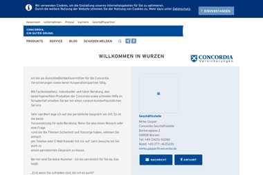 concordia.de/mirko-gaspar - Finanzdienstleister Wurzen