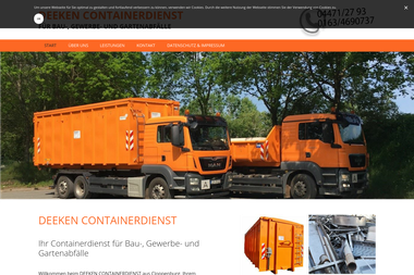 containerdienst-deeken.de - Containerverleih Cloppenburg