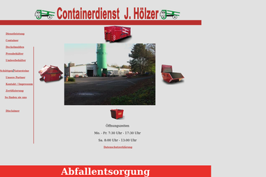 containerdienst-hoelzer.de - Containerverleih Bergisch Gladbach