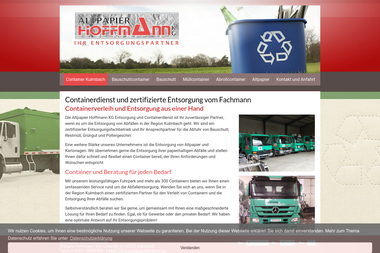 containerkulmbach.de - Containerverleih Kulmbach