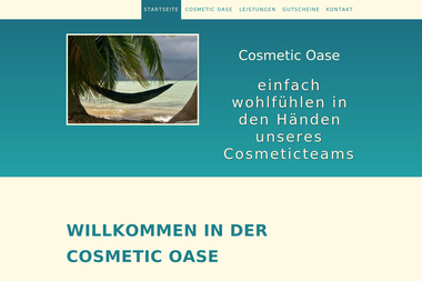 cosmeticoase.de - Kosmetikerin Bad Oeynhausen