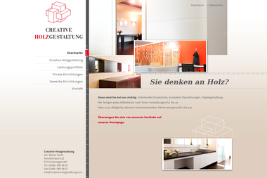 creative-holzgestaltung.com - Tischler Herzogenrath