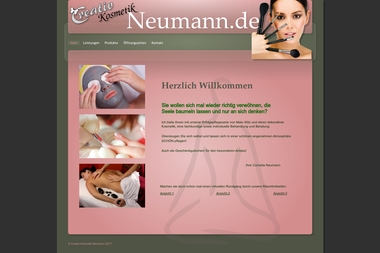 creativ-kosmetik-neumann.de - Kosmetikerin Nauen