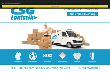 csg-logistik.de - Kurier Magdeburg