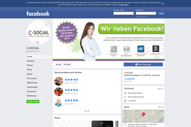 c-social.de - Online Marketing Manager Chemnitz