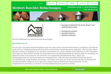 dachdecker-raschke.de - Handwerker Weissenhorn