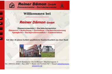 daemon-zimmerei.de - Tischler Butzbach