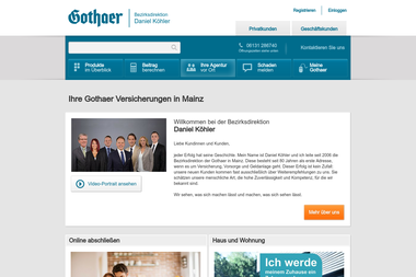 daniel-koehler.gothaer.de - Versicherungsmakler Mainz