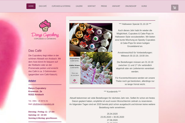 danys-cupcakery.de - Catering Services Ansbach