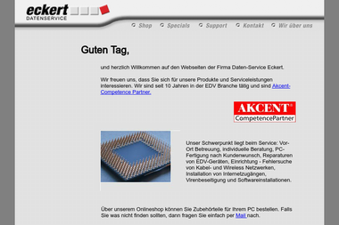 datenservice-eckert.de - Computerservice Oberhausen