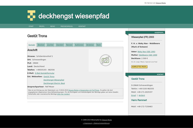 deckhengst-wiesenpfad.de/kontakt/gest%C3%BCt-trona - Reitschule Schneverdingen