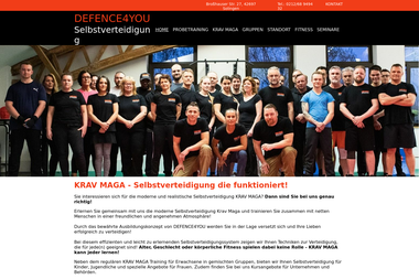 defence4you.de - Selbstverteidigung Solingen