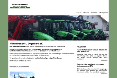 degenhardt-landtechnik.de - Landmaschinen Wolfhagen