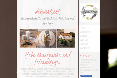 dekoverliebt.com - Hochzeitsplaner Paderborn