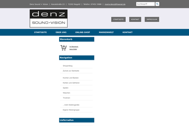 denz-sound-vision.de/scripts/kswglist.aspx - Anlage Nagold