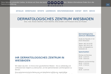 derma-wiesbaden.de - Dermatologie Wiesbaden