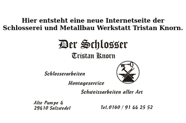 derschlosser.de - Schlosser Salzwedel