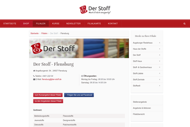 der-stoff.de/fillialen/der-stoff/flensburg.html - Nähschule Flensburg