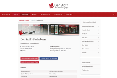 der-stoff.de/fillialen/der-stoff/paderborn.html - Nähschule Paderborn