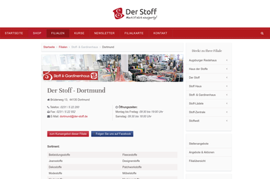 der-stoff.de/fillialen/stoff-gardinenhaus/dortmund.html - Nähschule Dortmund