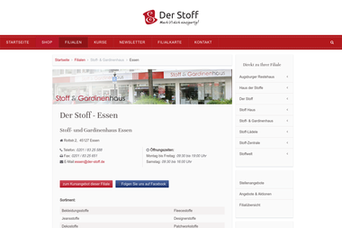 der-stoff.de/fillialen/stoff-gardinenhaus/essen.html - Nähschule Essen