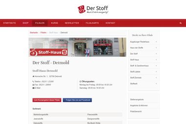 der-stoff.de/fillialen/stoff-haus/detmold.html - Nähschule Detmold