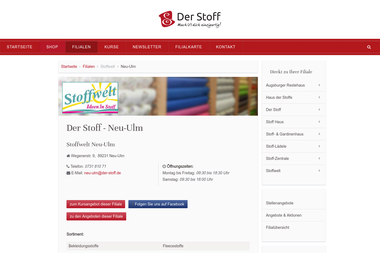 der-stoff.de/fillialen/stoffwelt/neu-ulm.html - Nähschule Neu-Ulm