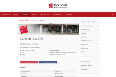 der-stoff.de/fillialen/stoff-zentrale/coesfeld.html - Nähschule Coesfeld