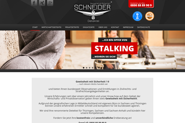 detektei-schneider.de - Detektiv Sondershausen