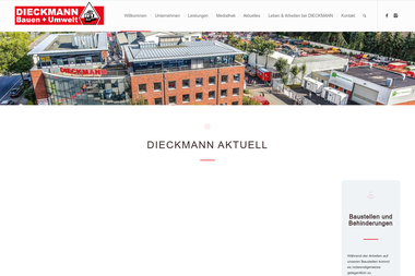 dieckmann-bau.de - Straßenbauunternehmen Osnabrück