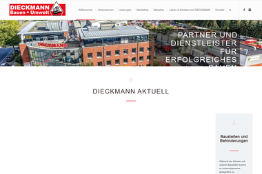 dieckmann-bau.de - Straßenbauunternehmen Ibbenbüren