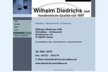 diedrichs-metallbau.de/18.html - Schlosser Goslar