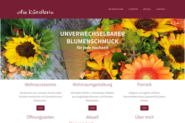 die-kuenstlerin.net - Blumengeschäft Lüdinghausen