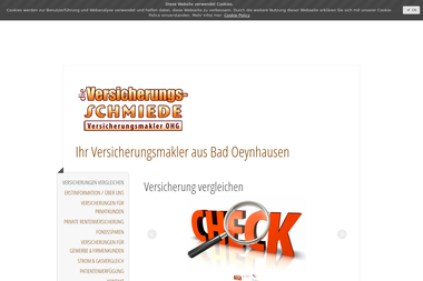 die-versicherungsschmiede.com - Versicherungsmakler Bad Oeynhausen